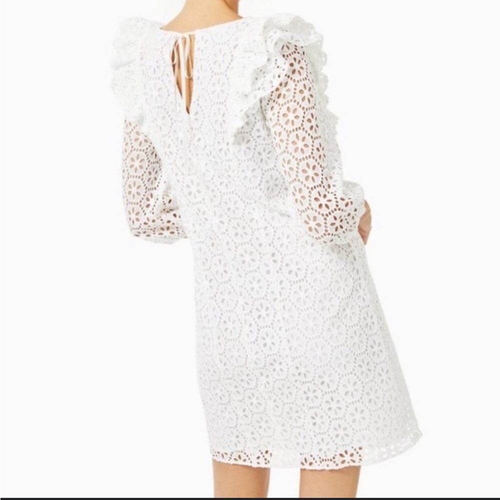 Lilly Pulitzer Resort White Primm Eyelet Dress - Picture 8 of 9